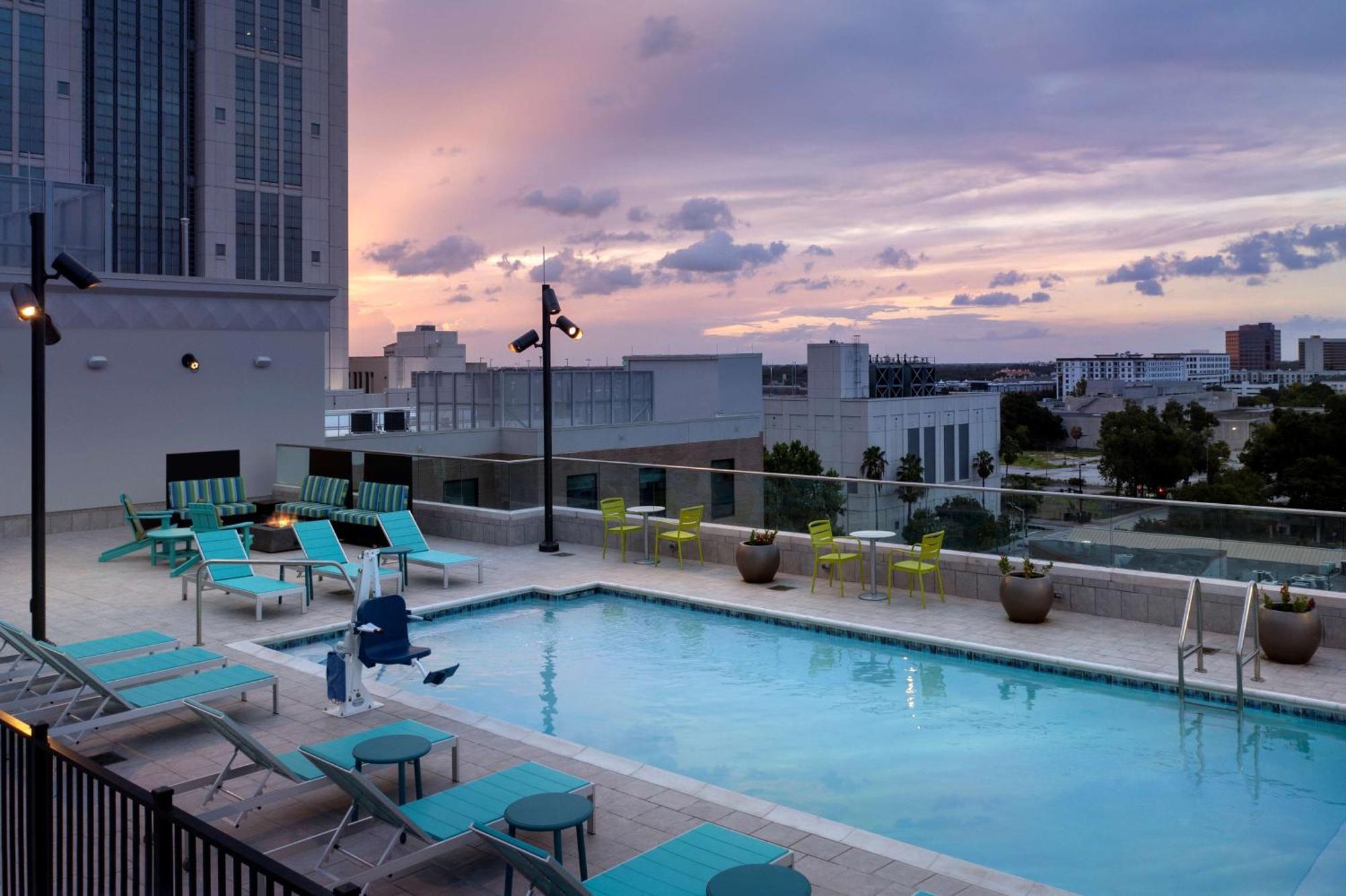 Hilton Garden Inn Orlando Downtown المظهر الخارجي الصورة